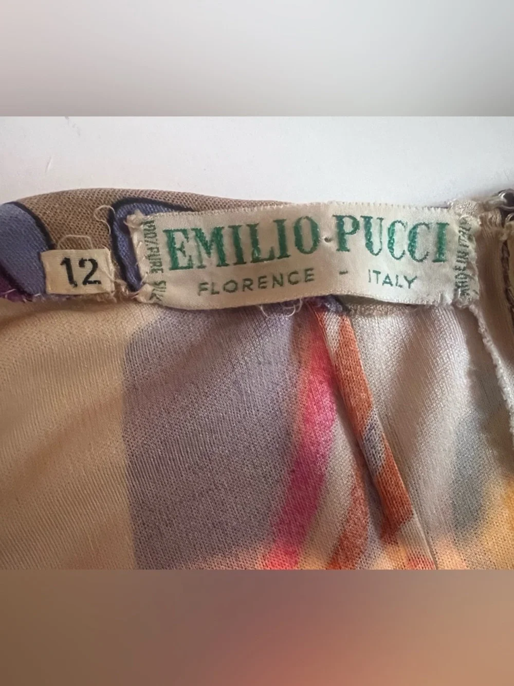 1960’s Silk Jersey Pucci Dress - Picture 5 of 8